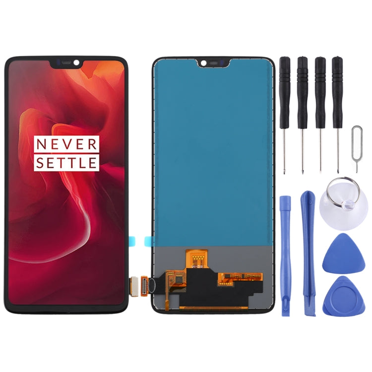 For OnePlus 6 A6000 TFT Material LCD Screen and Digitizer Full Assembly