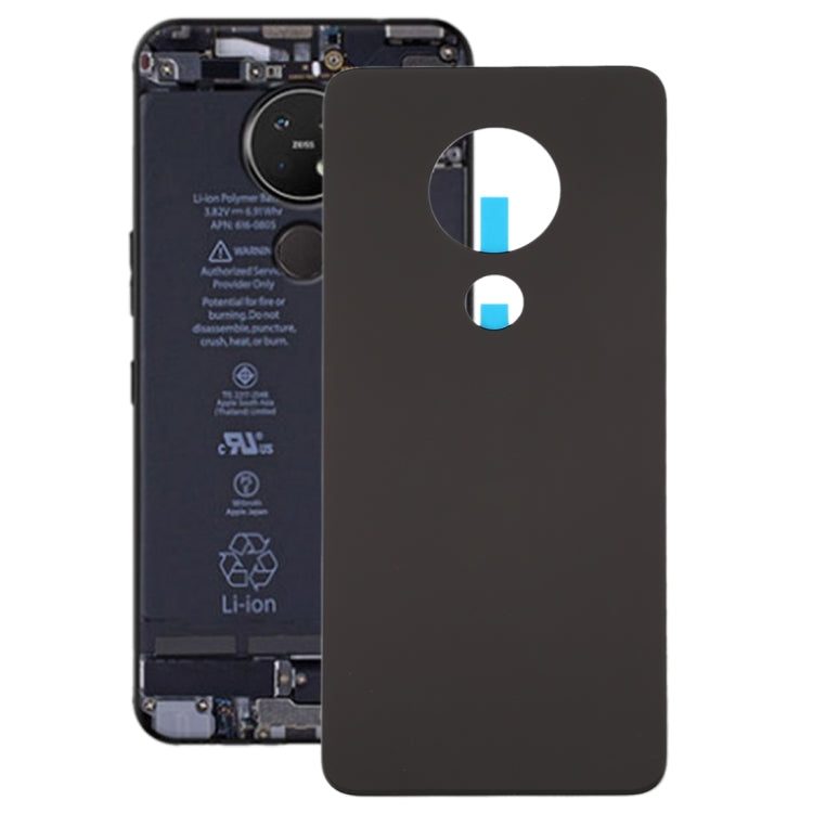Battery Back Cover for Nokia 7.2 / 6.2 TA-1196 / TA-1198 / TA-1200 / TA-1187 / TA-1201 (Frosted Green), For Nokia 7.2 / 6.2, For Nokia 7.2(Frosted Black), For Nokia 7.2(Black), For Nokia 7.2, For Nokia 7.2 / 6.2(Frosted Silver)