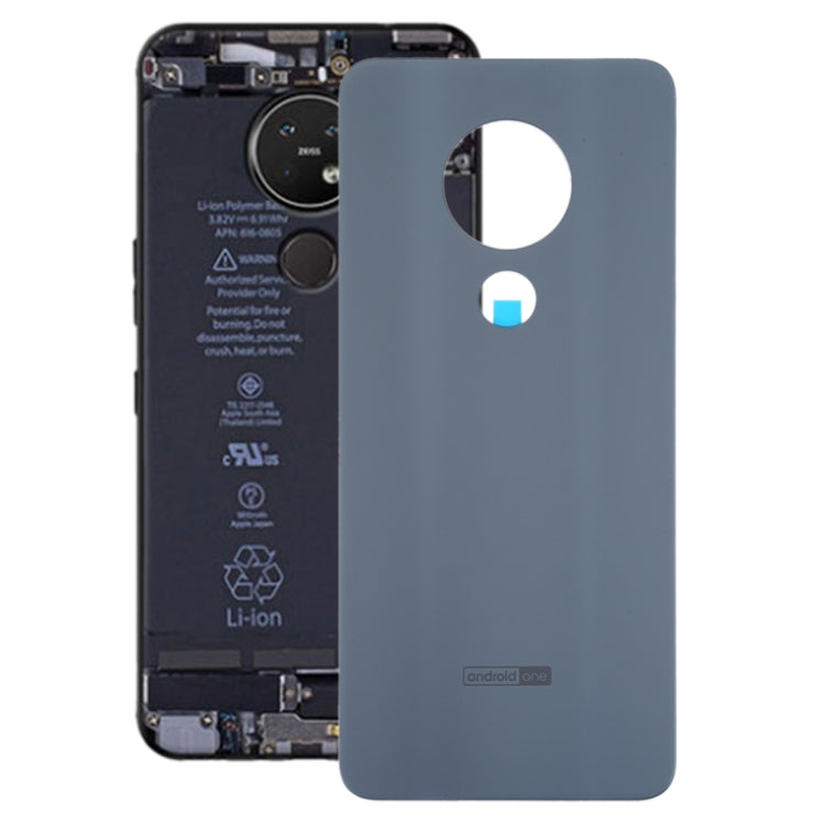 Battery Back Cover for Nokia 7.2 / 6.2 TA-1196 / TA-1198 / TA-1200 / TA-1187 / TA-1201 (Frosted Green), For Nokia 7.2 / 6.2, For Nokia 7.2(Frosted Black), For Nokia 7.2(Black), For Nokia 7.2, For Nokia 7.2 / 6.2(Frosted Silver)