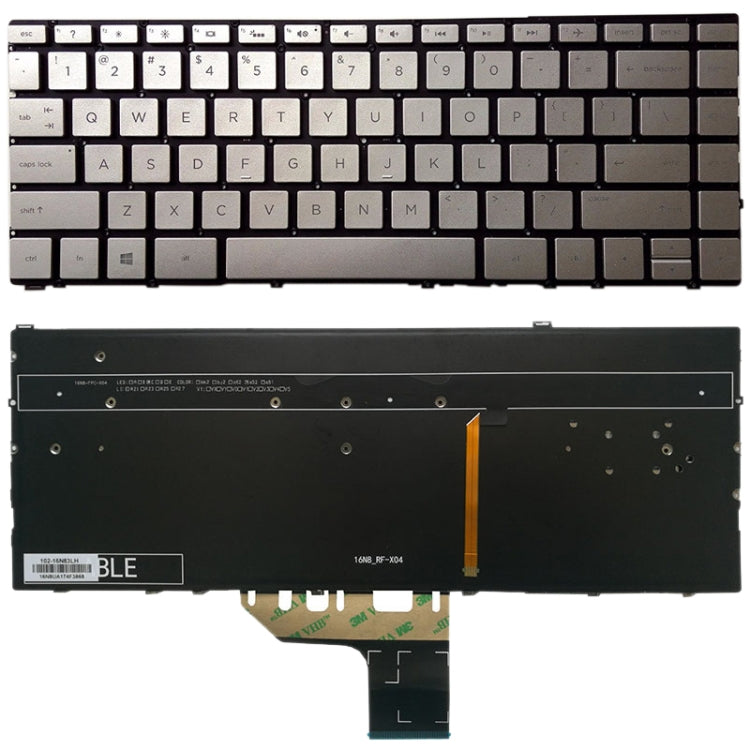 US Version Keyboard with Keyboard Backlight for HP Spectre x360 13-w series 13-w013dx 13-w014dx 13-w023dx 13-w063nr 13-W010CA 13-W020CA