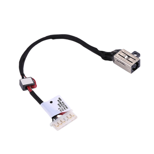 Cable flexible para conector de alimentación de CC para Dell Inspiron 13/5368, 14/5455 y 15/5558/5559. Para Inspiron 13/5368, 14/5455 y 15/5558/5559.