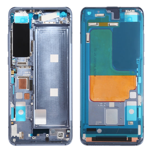 Marco LCD frontal y bisel para Xiaomi Mi 10 5G / Mi 10 Pro 5G, gris, Mi 10 5G