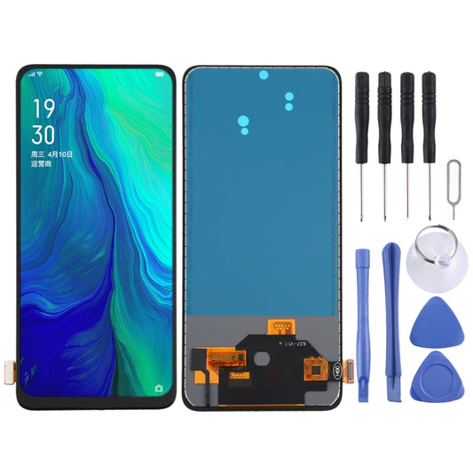 Pantalla LCD TFT y digitalizador completo (sin identificación de huellas dactilares) para OPPO Reno 10x zoom, para OPPO Reno 10x zoom (TFT)