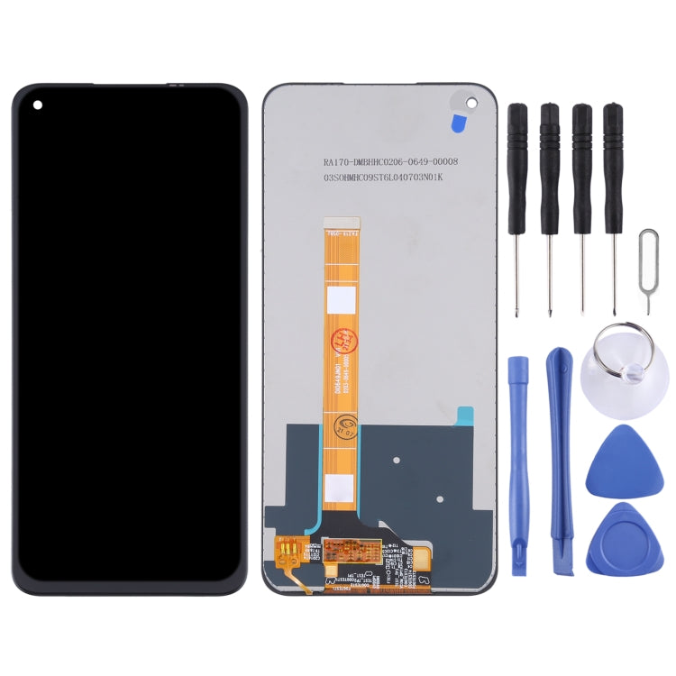 LCD Screen and Digitizer Full Assembly for OPPO Realme 6, For Realme 6 - BSPART