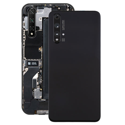 Tapa trasera de batería original con tapa para lente de cámara para Huawei Nova 5T.