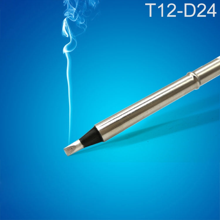QUICKO T12-D24 Black Welding Lead-free Soldering Iron Tip, T12-D24