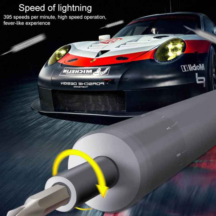 A-012 Rechargeable Lithium Battery Rechargeable Electric Drill Cordless Screwdriver Set with 8 Gear Torsion