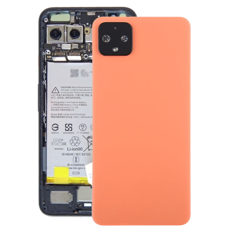 Battery Back Cover with Camera Lens Cover for Google Pixel 4XL