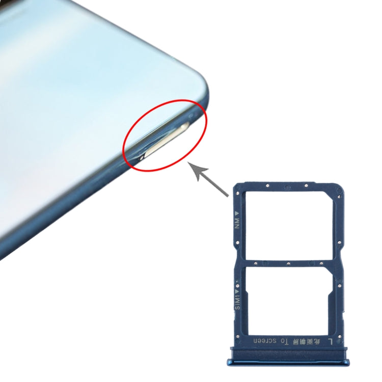 SIM Card Tray + NM Card Tray for Huawei Honor 20 Lite