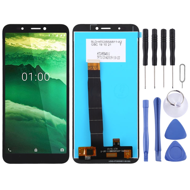 LCD Screen and Digitizer Full Assembly for Nokia C1