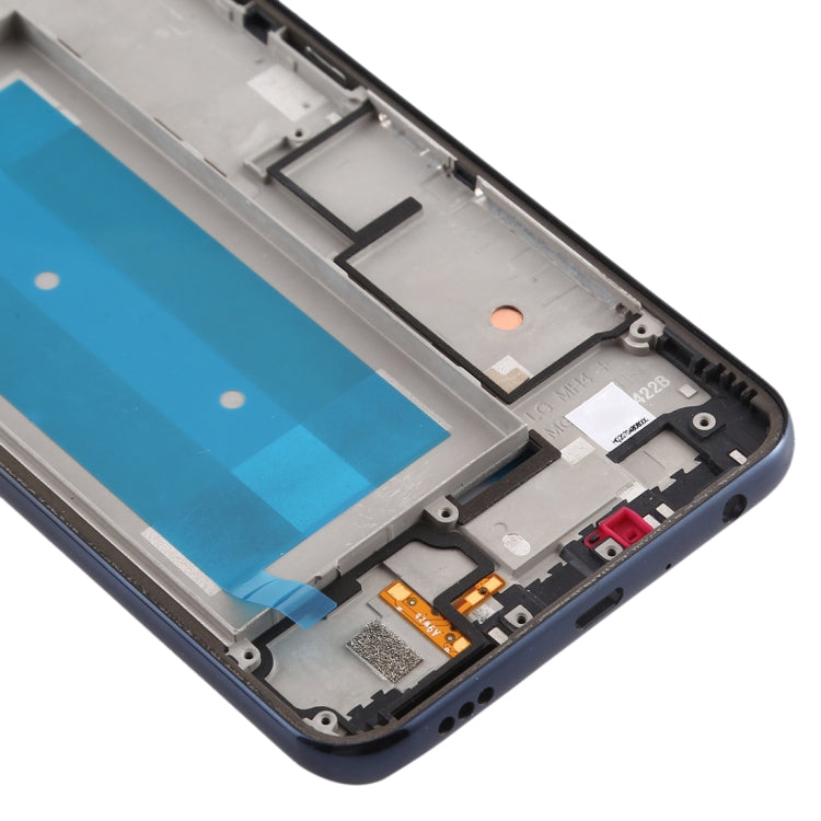 Front Housing LCD Frame Bezel Plate for LG K50 / K12 MAX / LMX520BMW / LMX520EMW(Double SIM Version)