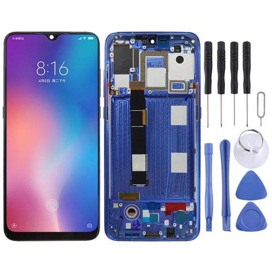 Pantalla LCD y digitalizador AMOLED original, ensamblaje completo con marco para Xiaomi Mi 9 (AMOLED), Xiaomi Mi 9 (AOLED) y Xiaomi Mi 9.