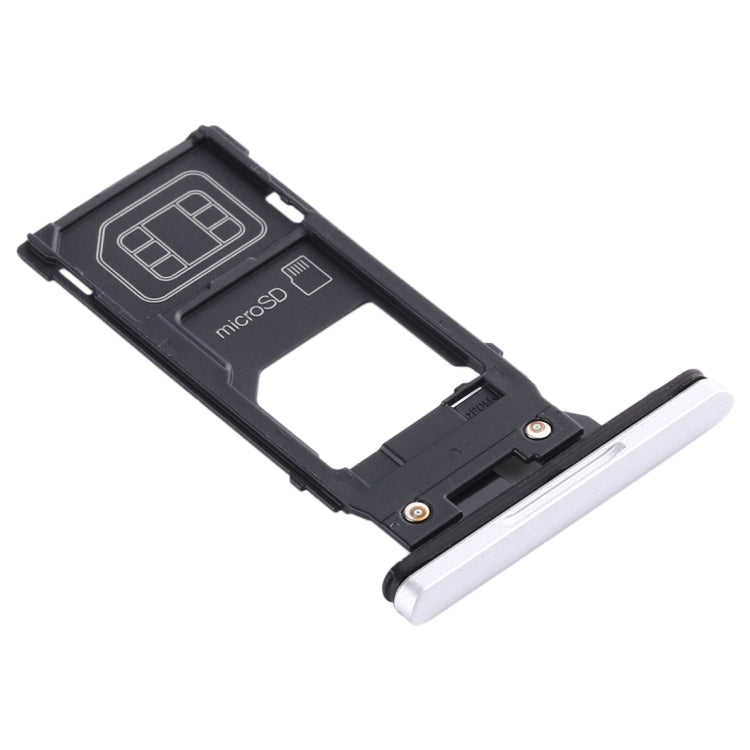 SIM Card Tray + Micro SD Card Tray for Sony Xperia XZ3, For Sony Xperia XZ3, For Sony Xperia XZ3 (Purple)