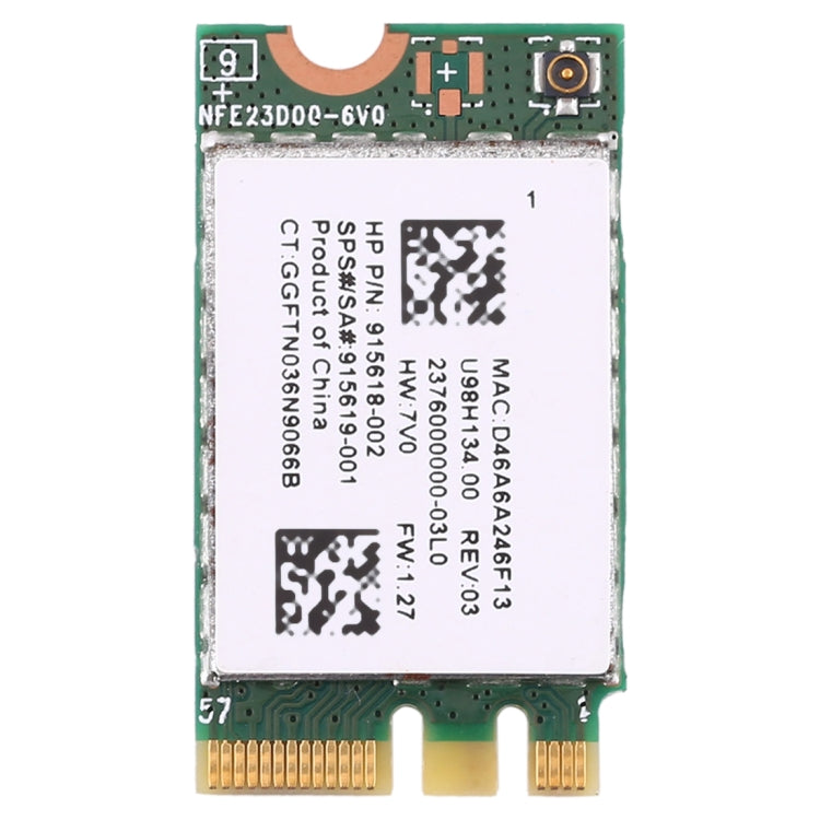 Carte réseau RTL8723DE 246 G6 BT 4.0 2,4 GHz SPS 915619-001/915618-002 300 Mbit/s pour ordinateurs portables HP