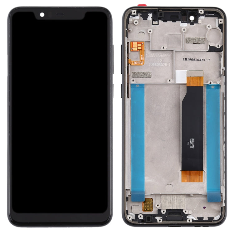 LCD Screen and Digitizer Full Assembly with Frame for Nokia 5.1 Plus / X5 / TA-1102 TA-1105 TA-1108 TA-1109 TA-1112 TA-1120 TA-1199
