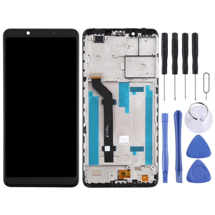 LCD Screen and Digitizer Full Assembly with Frame for Nokia 3.1 Plus TA-1118