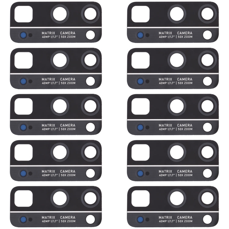 For Huawei Honor 30 Pro 10pcs Back Camera Lens