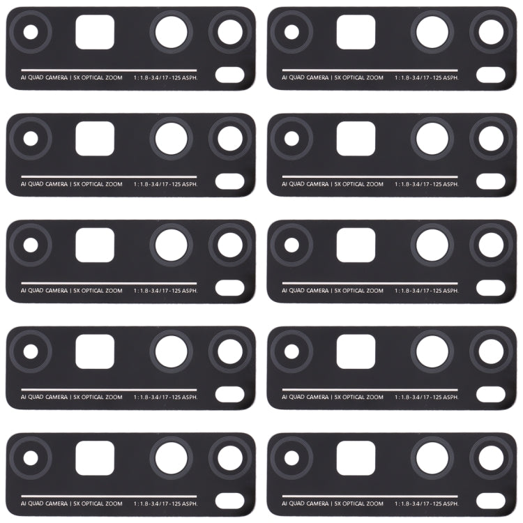 For Huawei Nova 7 Pro 5G 10pcs Back Camera Lens