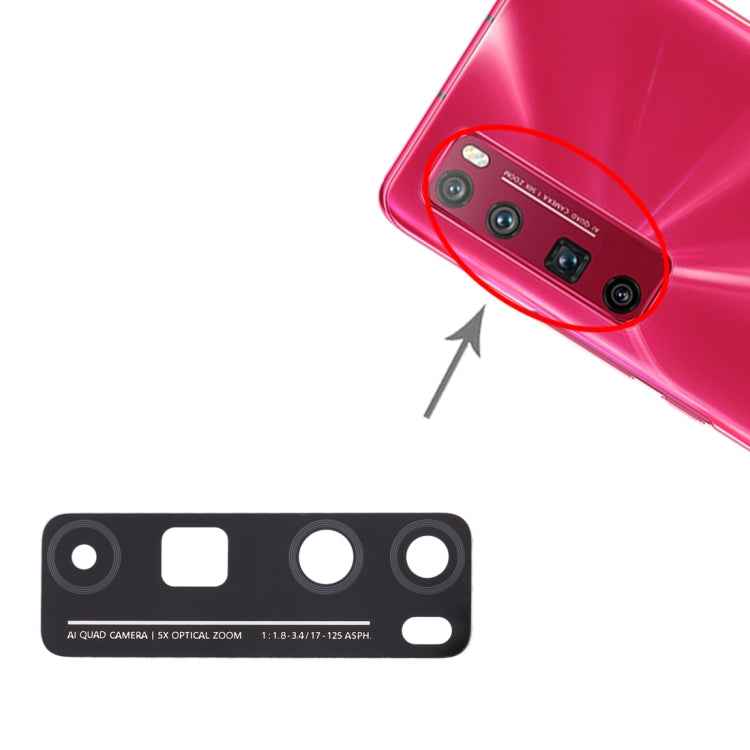 For Huawei Nova 7 Pro 5G 10pcs Back Camera Lens , For Huawei Nova 7 Pro 5G
