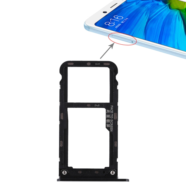 2 SIM Card Tray / Micro SD Card Tray for Xiaomi Redmi Note 5