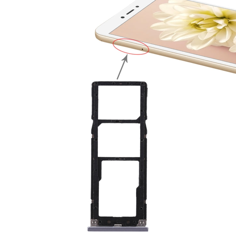 2 SIM Card Tray + Micro SD Card Tray for Xiaomi Redmi Note 5A