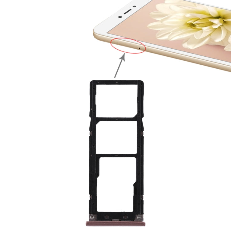 2 SIM Card Tray + Micro SD Card Tray for Xiaomi Redmi Note 5A