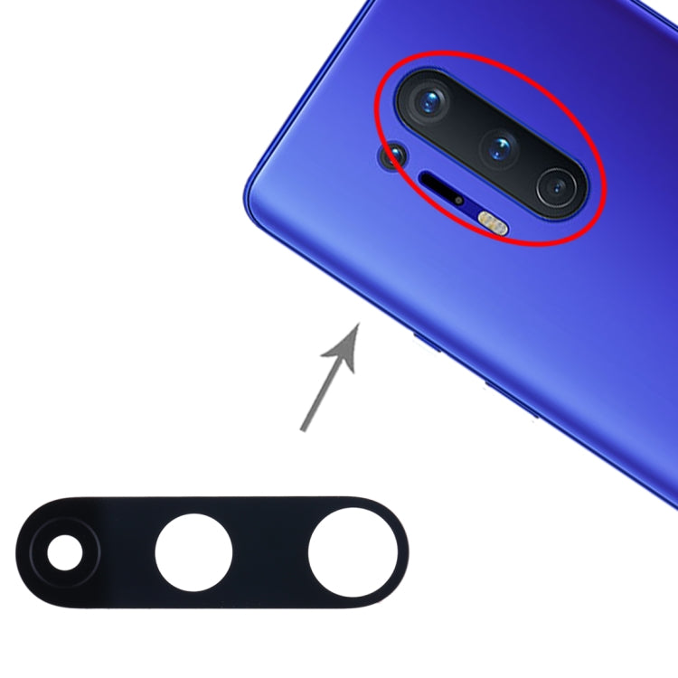 10 lentes de cámara trasera originales para OnePlus 8 Pro
