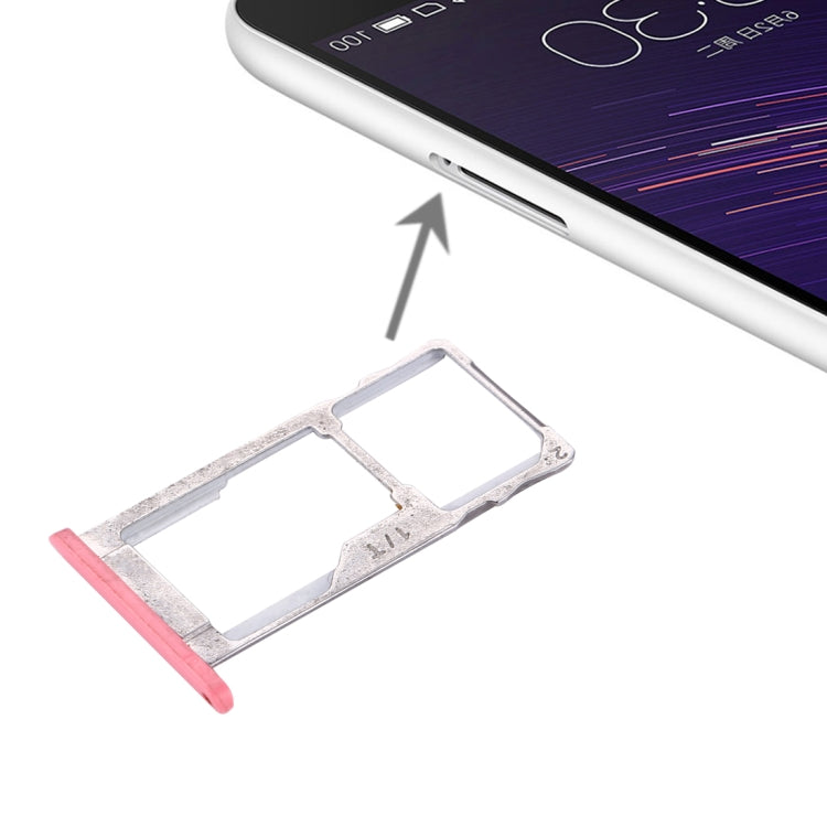 For Meizu Meilan Metal SIM + SIM / Micro SD Card Tray