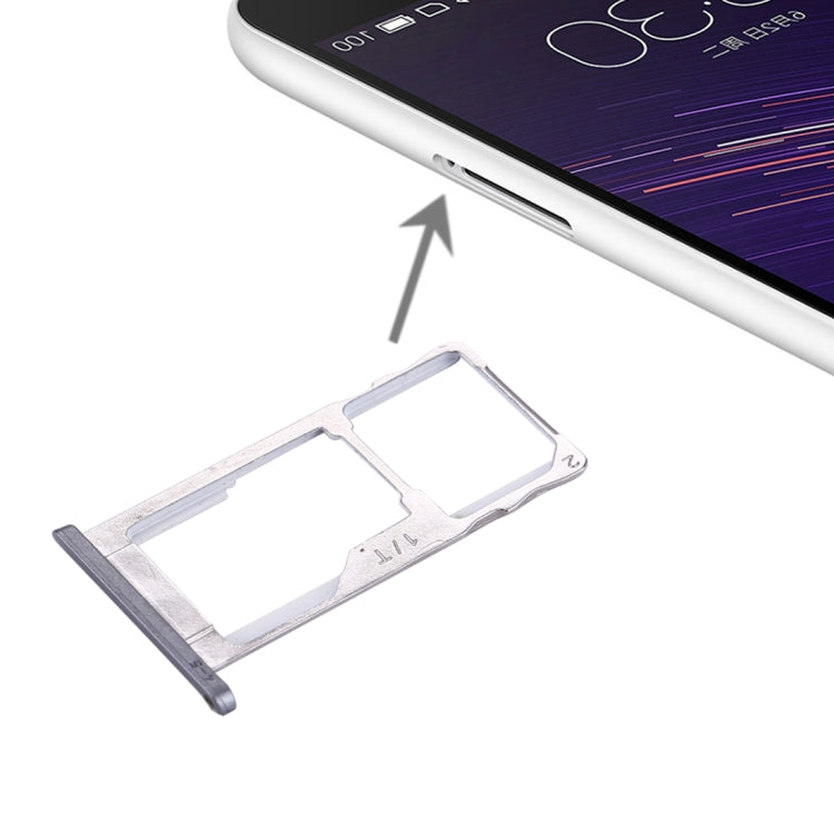 For Meizu Meilan Metal SIM + SIM / Micro SD Card Tray