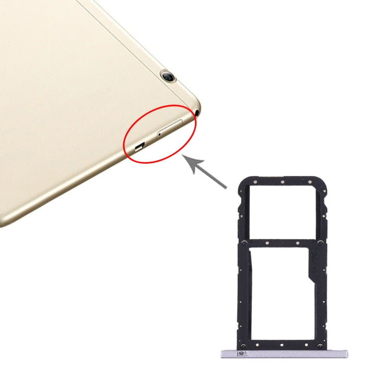 SIM Card Tray + Micro SD Card Tray for Huawei Honor Play Pad 2(9.6 inch), For Huawei Honor Play Pad 2