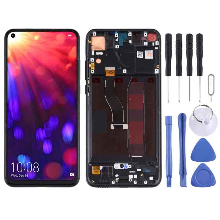 LCD Screen and Digitizer Full Assembly with Frame for Huawei Honor View 20