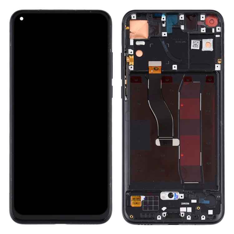 LCD Screen and Digitizer Full Assembly with Frame for Huawei Honor View 20
