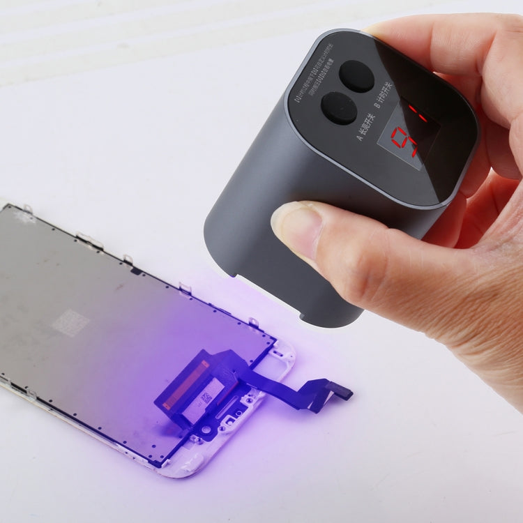QIANLI 4W Rechargeable Intelligent Phone Repair UV Curing Lamp