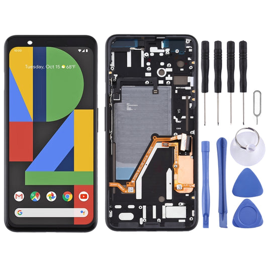 Écran LCD et numériseur complet avec cadre pour Google Pixel 4XL (avec cadre)