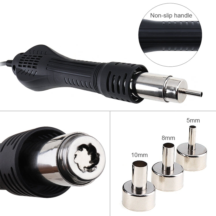 Kaisi K-858D SMD Hot-Air Soldering Station LED Digital Display Support Controllable Temperature for Desoldering + Air Nozzles, EU Plug, K-858D, EU Plug, K-858D, US Plug