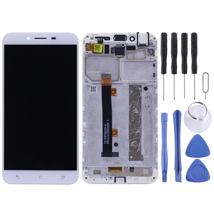 LCD Screen and Digitizer Full Assembly with Frame for Asus Zenfone 3 Max ZC553KL / X00D