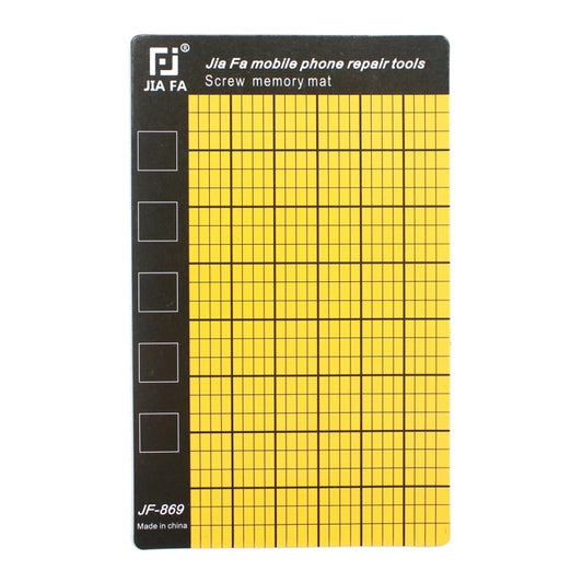 Tapis magnétique universel pour vis de réparation de téléphone, dimensions : 14,5 x 9 cm, JF-869