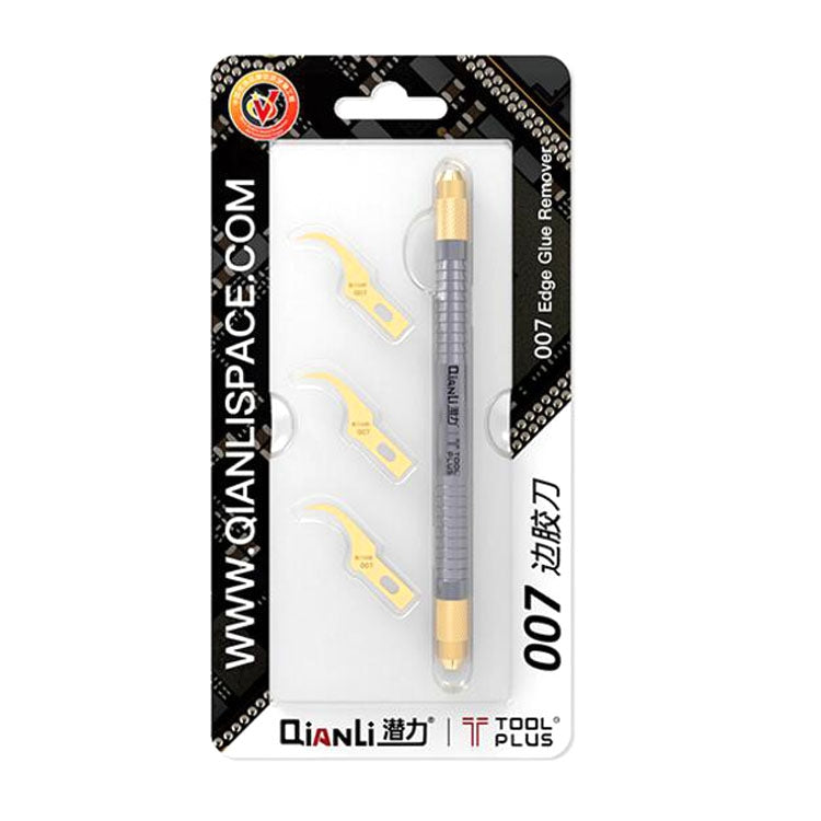 QIANLI 007 Multifunctioal CPU IC Glue Remover Knife Thin Blade Motherboard BGA Chip Glue Cleaning Knife