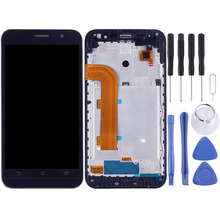 LCD Screen and Digitizer Full Assembly with Frame for ASUS Zenfone Ir ZB500KL X00AD