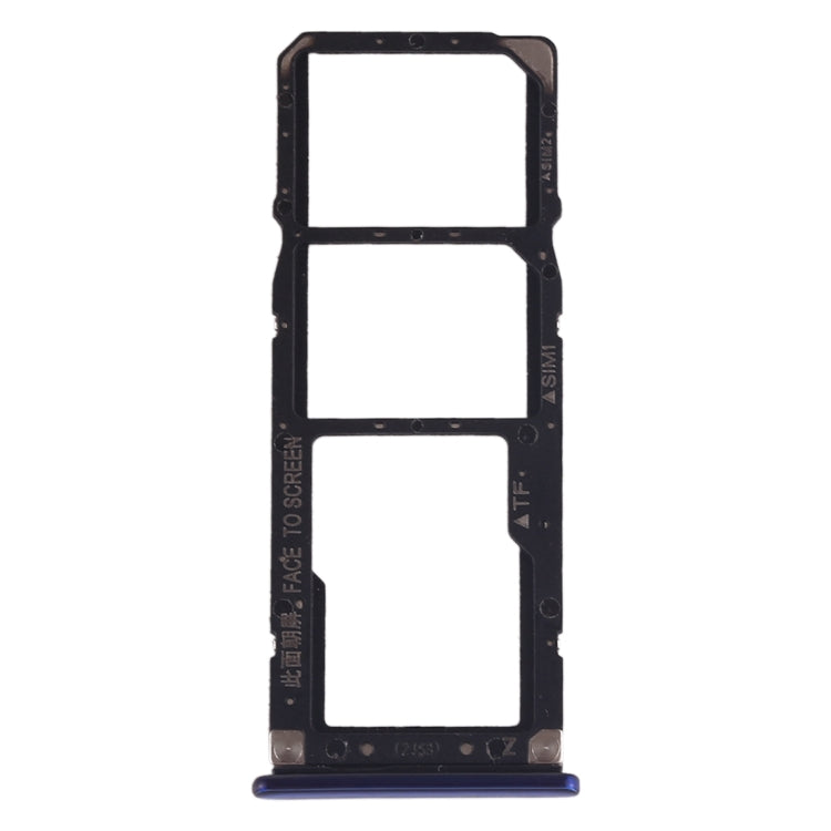 SIM Card Tray + SIM Card Tray + Micro SD Card Tray for Xiaomi Mi Play, For Xiaomi Mi Play