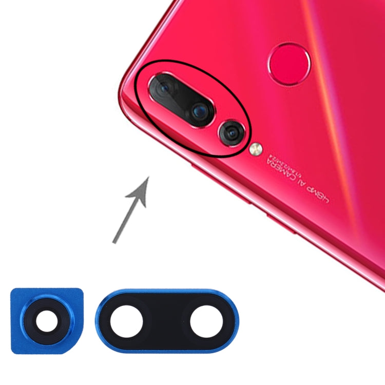 Cache objectif appareil photo pour Huawei Nova 4