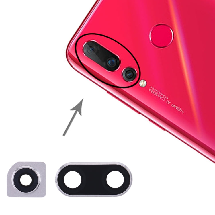Cache objectif appareil photo pour Huawei Nova 4