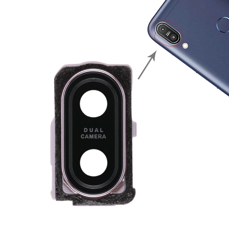 Back Camera Lens Frame for Asus Zenfone Max Pro (M1) ZB601KL, For Zenfone Max Pro (M1) ZB601KL, For Zenfone Max Pro (M1) ZB601KL (Rose Gold)