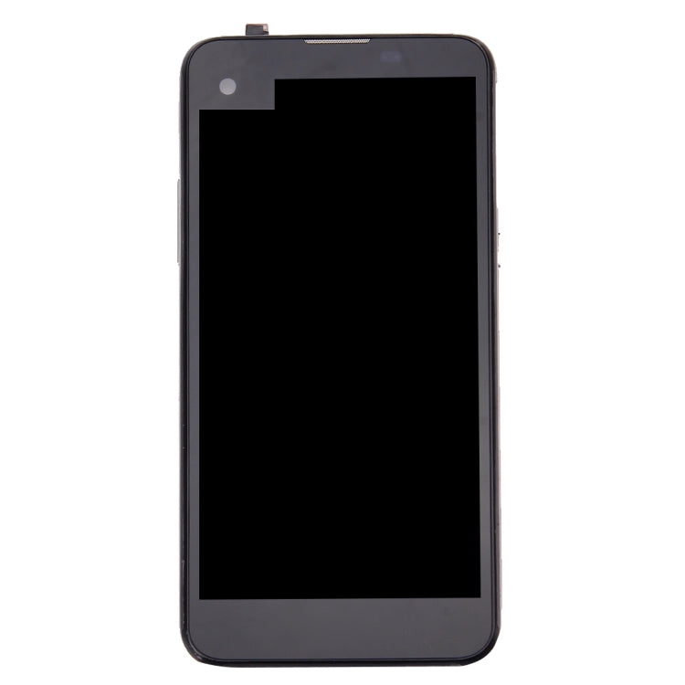 for LG X Screen / K500 LCD Screen and Digitizer Full Assembly with Frame, For LG X Screen, For X Screen / K500 Frame Rose Gold