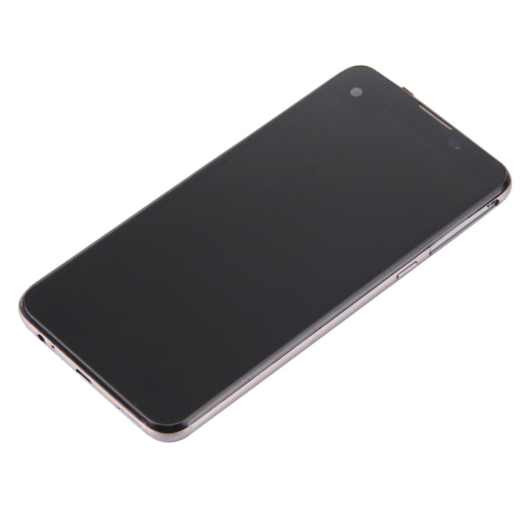 for LG X Screen / K500 LCD Screen and Digitizer Full Assembly with Frame