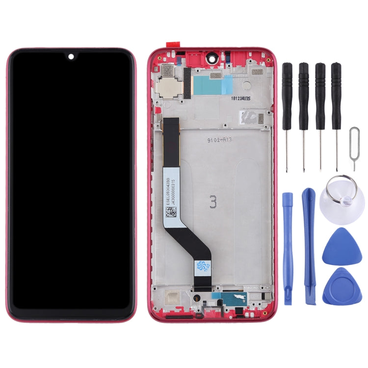 LCD Screen and Digitizer Full Assembly with Frame for Xiaomi Redmi Note 7 / Redmi Note 7 Pro