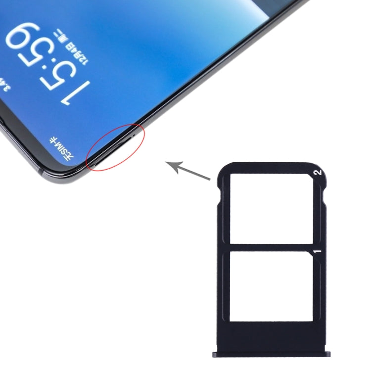 Bandeja para tarjeta SIM + bandeja para tarjeta SIM para Meizu 16 Plus, Meizu 16 Plus