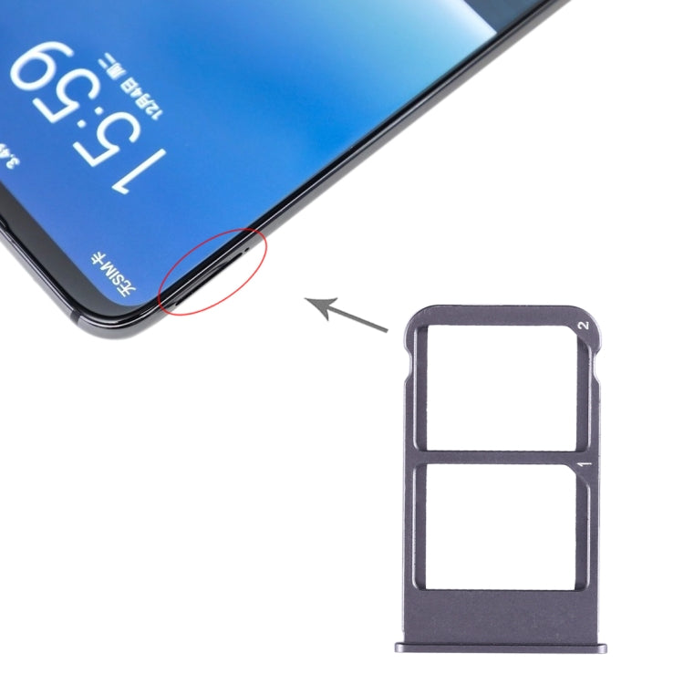 Bandeja para tarjeta SIM + bandeja para tarjeta SIM para Meizu 16 Plus, Meizu 16 Plus
