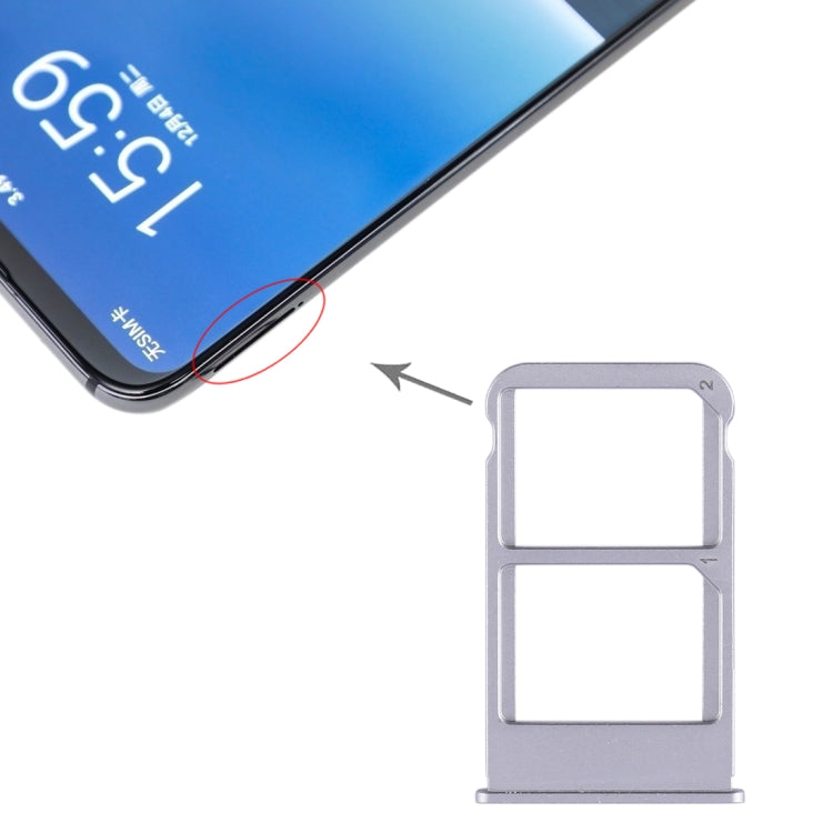Bandeja para tarjeta SIM + bandeja para tarjeta SIM para Meizu 16 Plus, Meizu 16 Plus