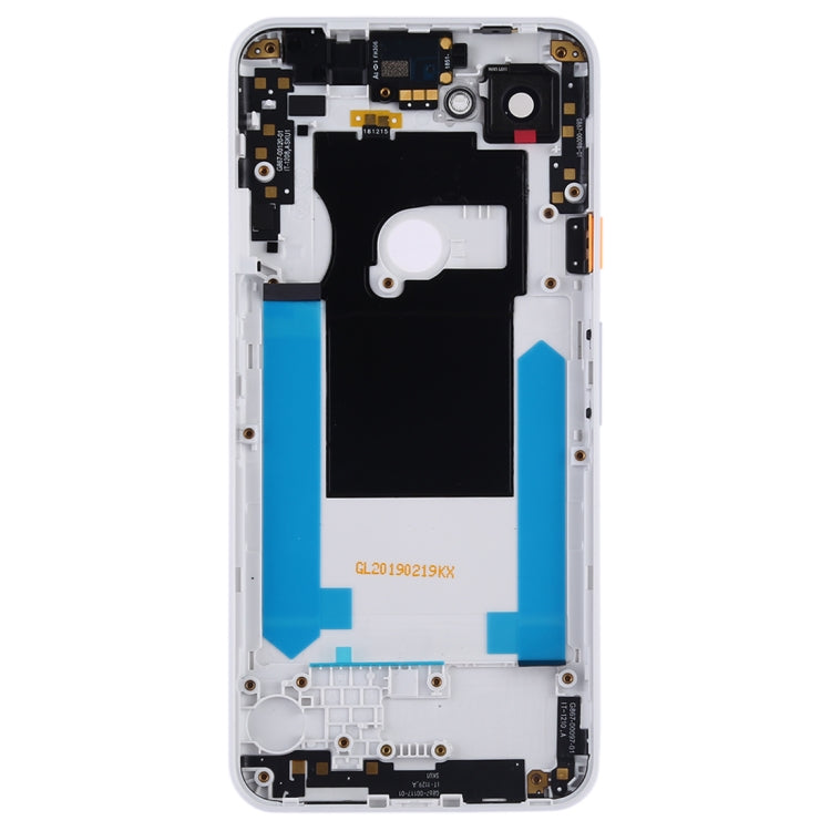 Battery Back Cover with Camera Lens & Side Keys for Google Pixel 3a